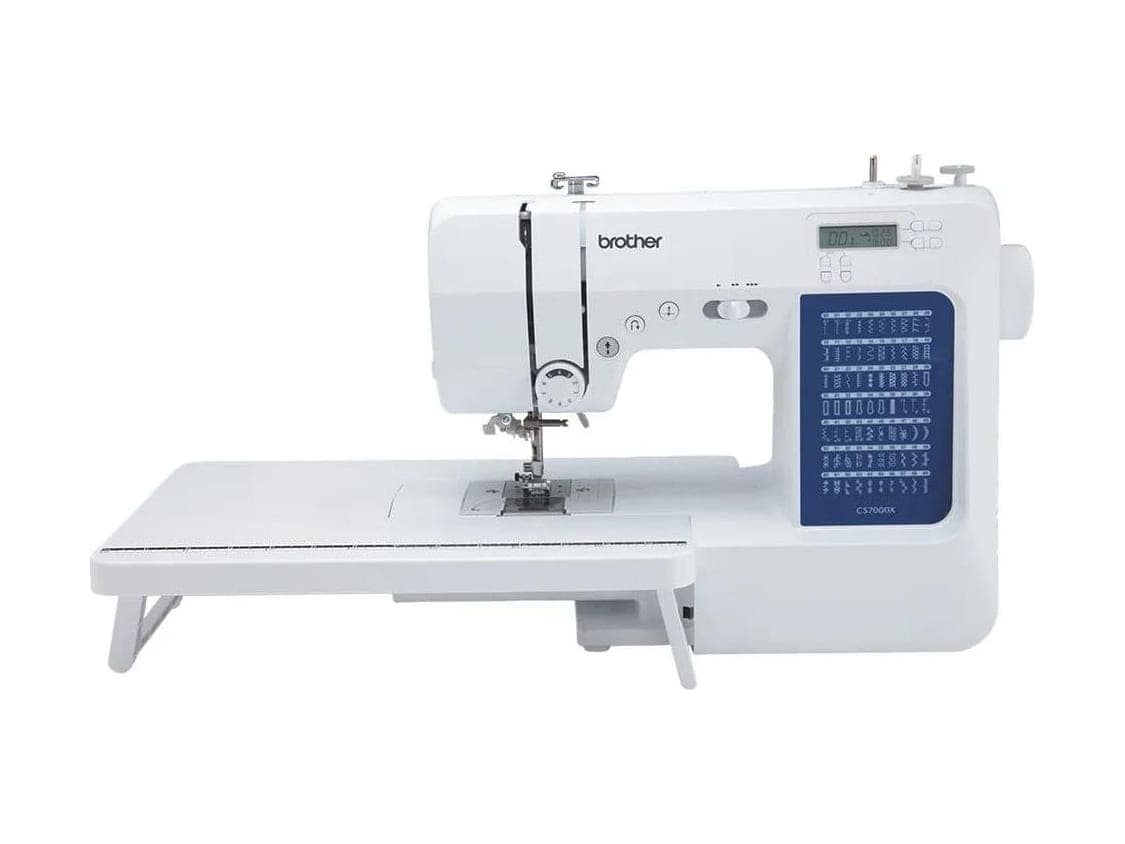 Brother CS7000X computerized sewing machine with wide table