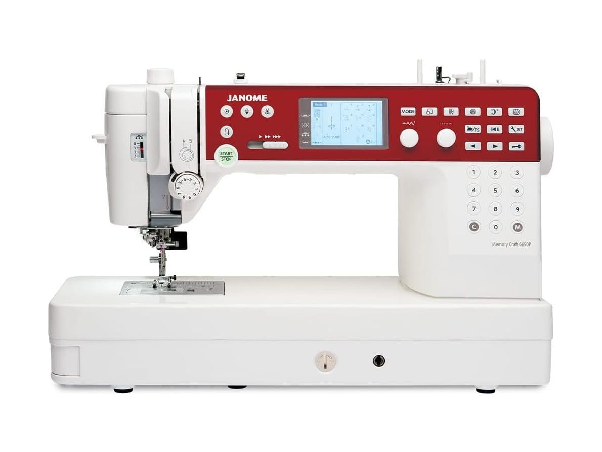 Janome Memory Craft 6650 computerized sewing and quilting machine